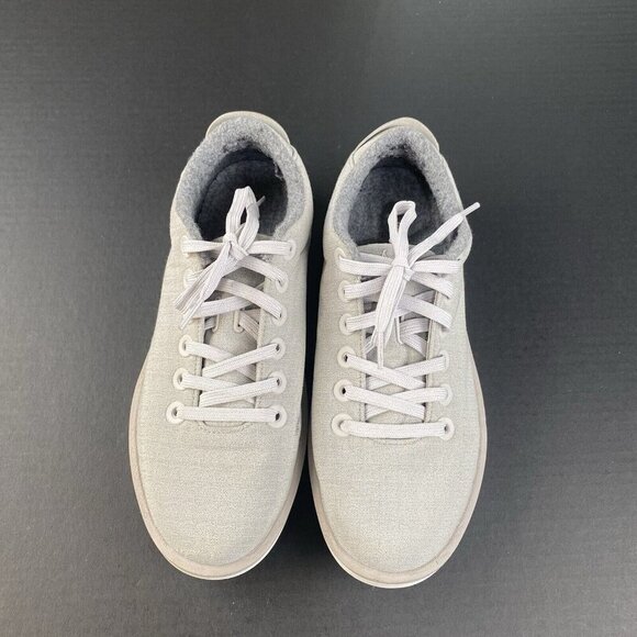 Allbirds Shoe Women’s Size 8 Wool Piper Woven Sneaker Lace Canvas Comfort Used - Picture 3 of 16